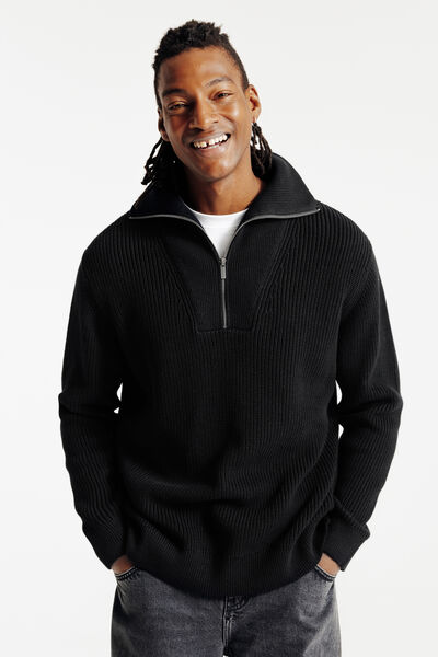 Pull col camionneur en côte