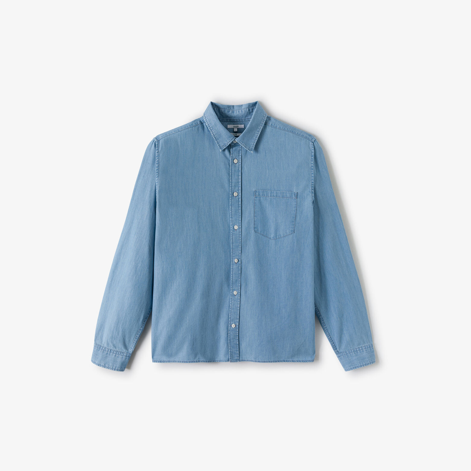 Chemise en coton chambray