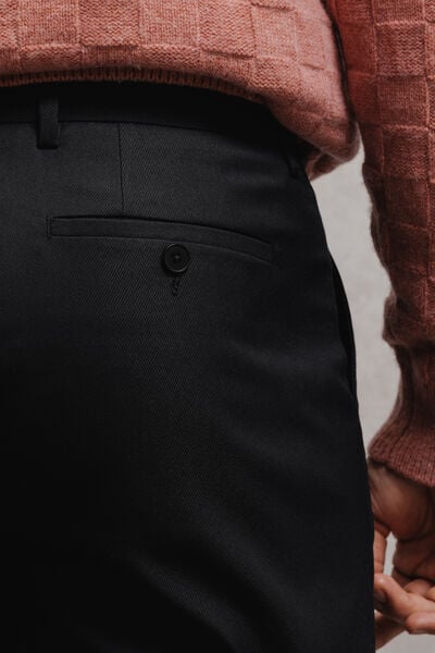 Pantalon confort tissage twill