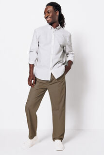 Pantalon large à plis