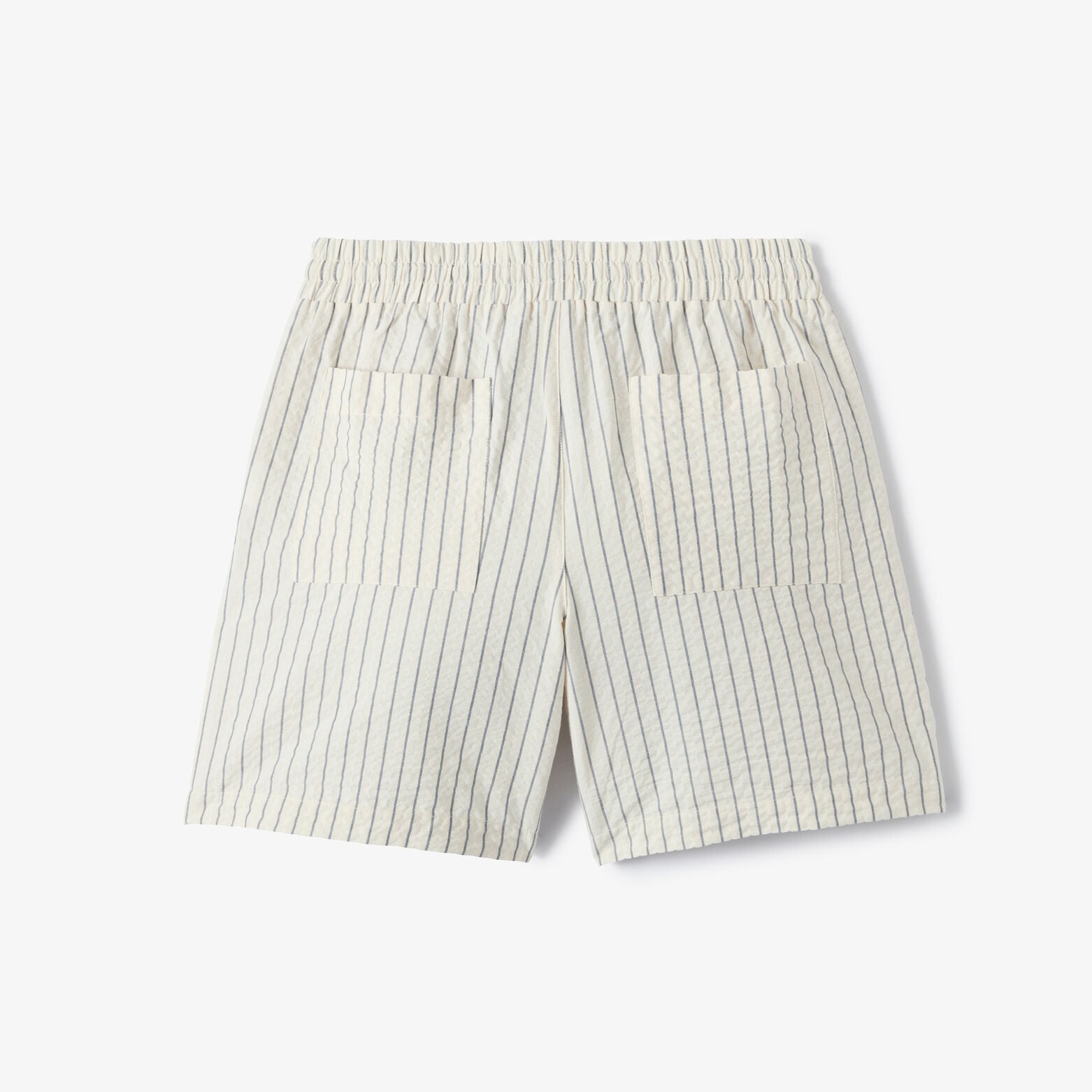Bermuda taille &eacute;lastiqu&eacute;e ray&eacute;