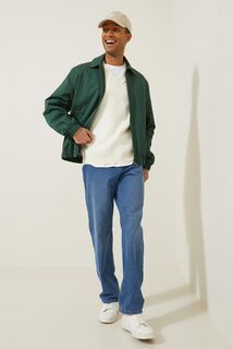 Blouson urbain col chemise