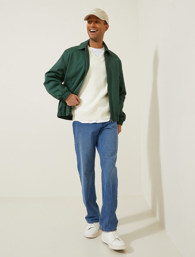 Blouson urbain col chemise