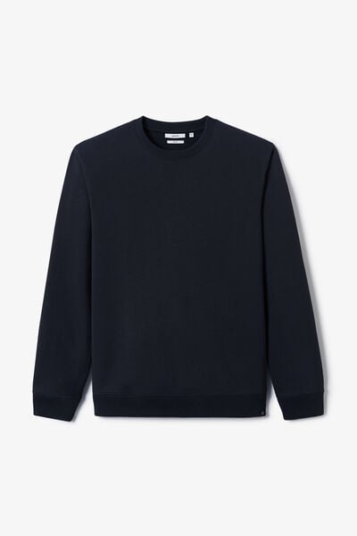 Sweat col rond molleton uni