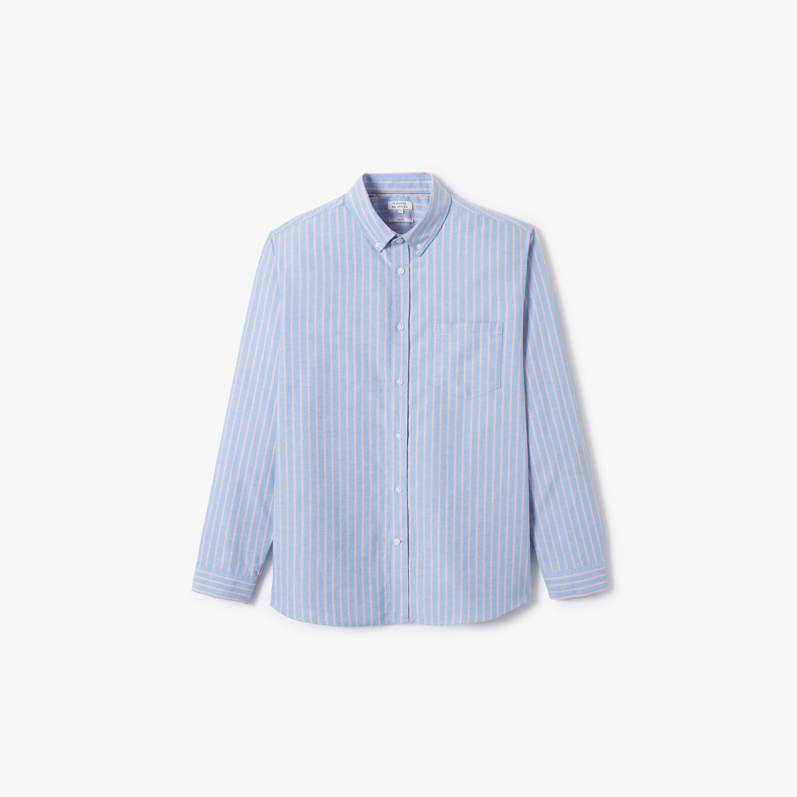 Chemise oxford ray&eacute;e "le parfait by JULES"