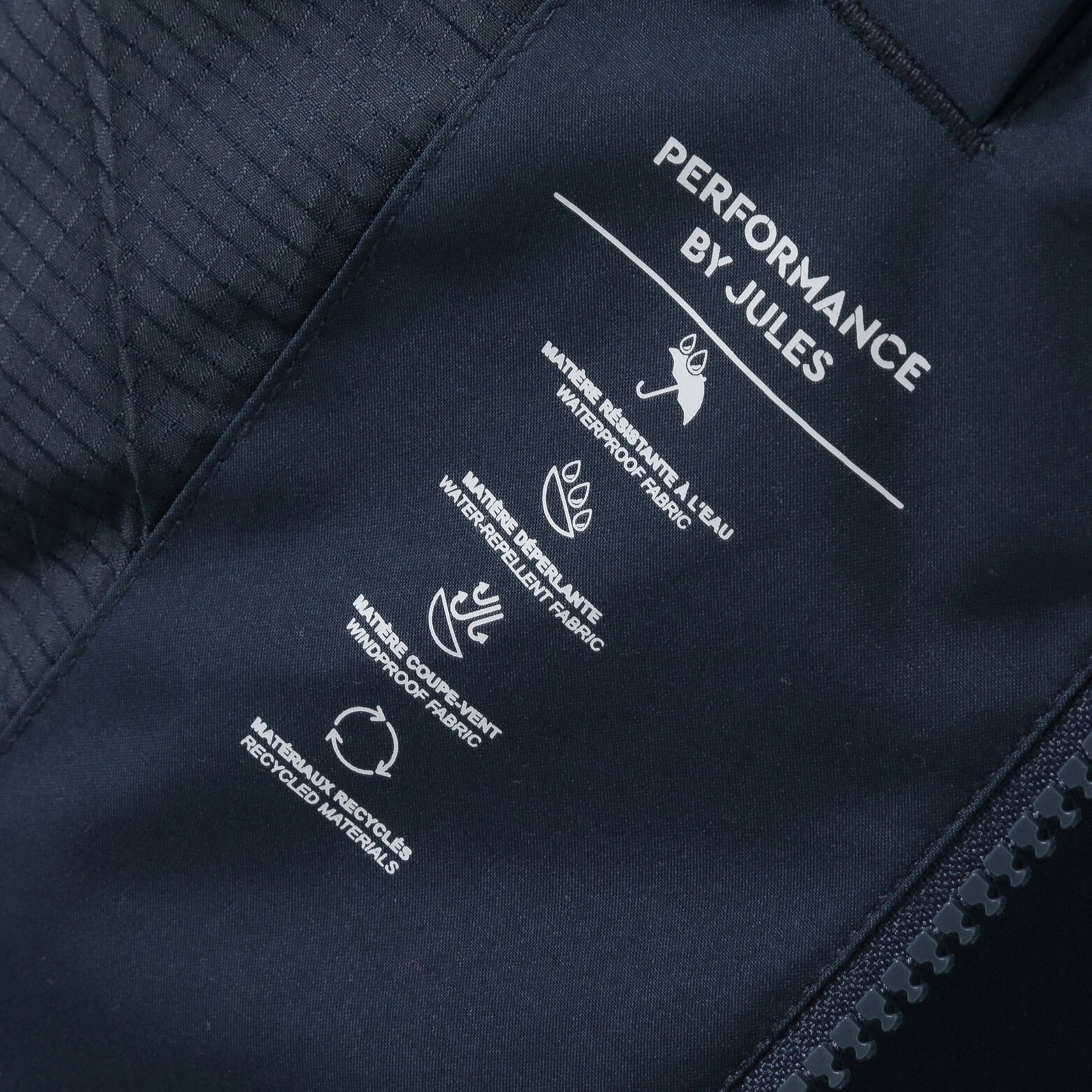 Blouson coupe-vent &agrave; capuche