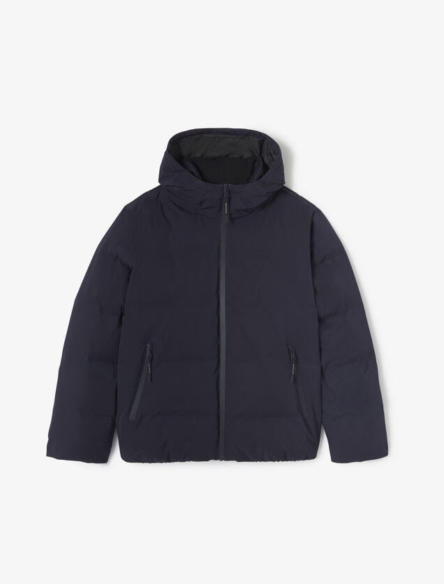 Doudoune zipp&eacute;e &agrave; capuche