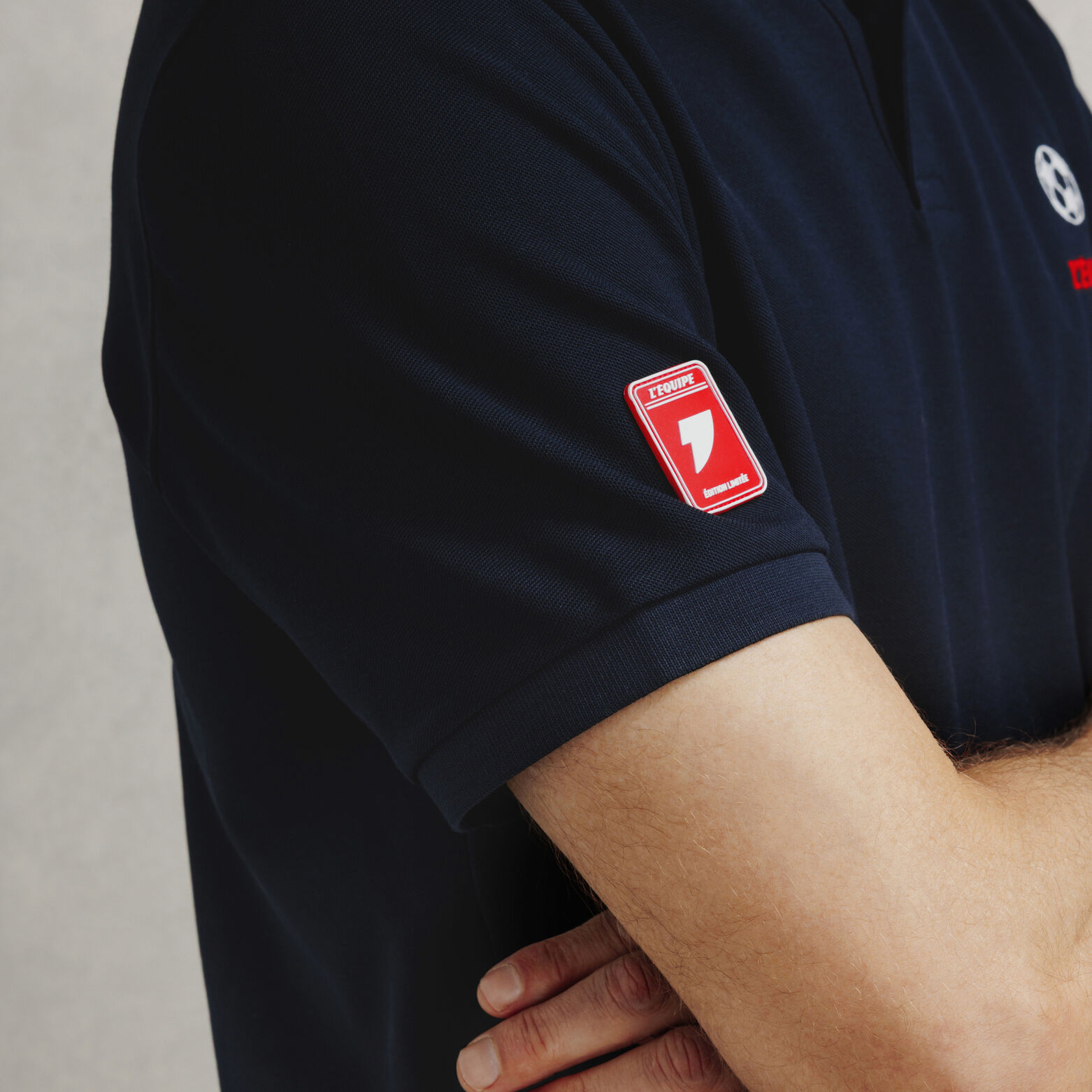 Polo met L'&Eacute;quipe licentie