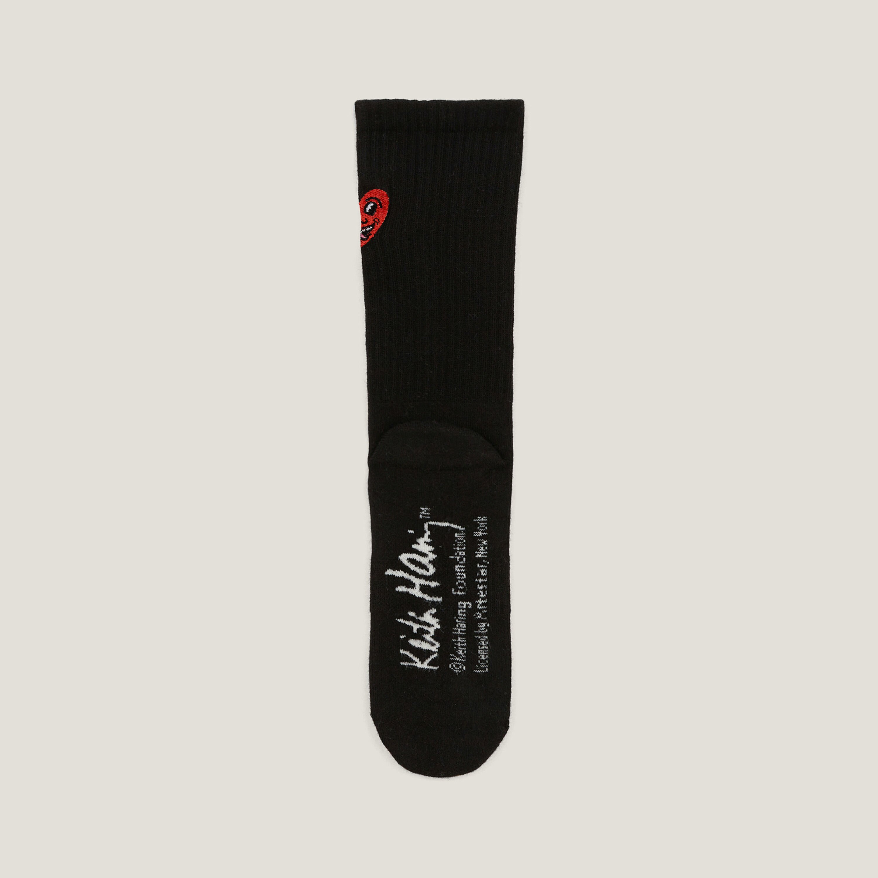 Chaussettes licence Keith Haring Noir Jules