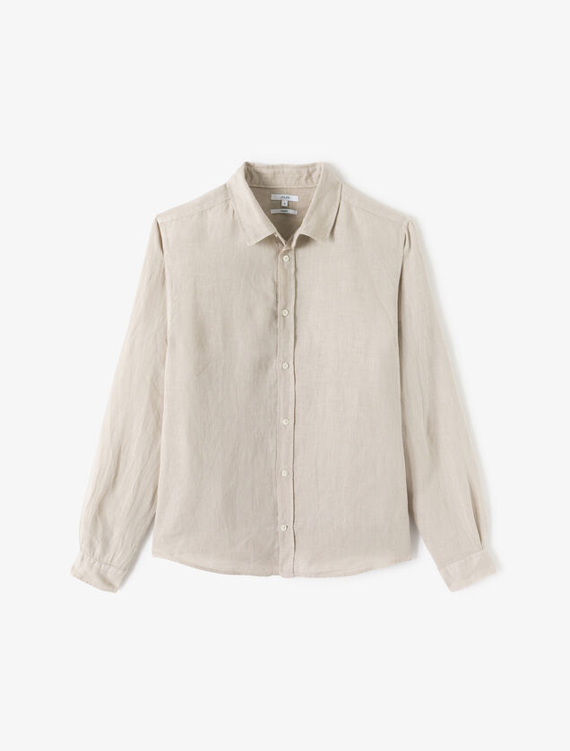 Chemise en lin regular
