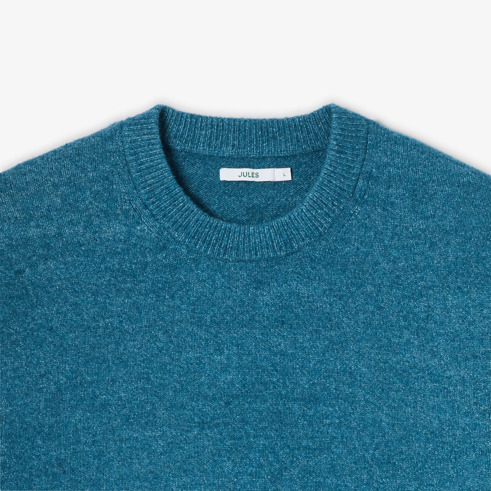 Pull col rond mousseux