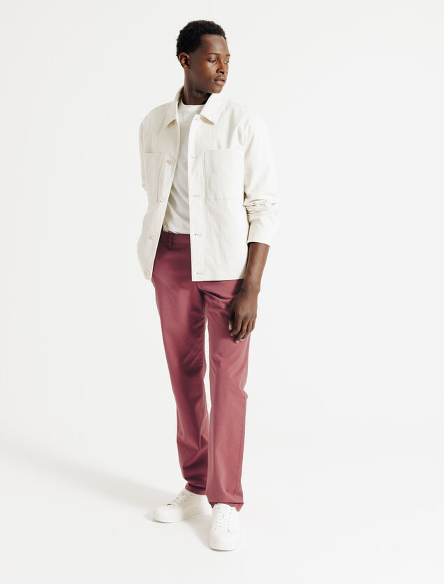 Pantalon chino léger straight