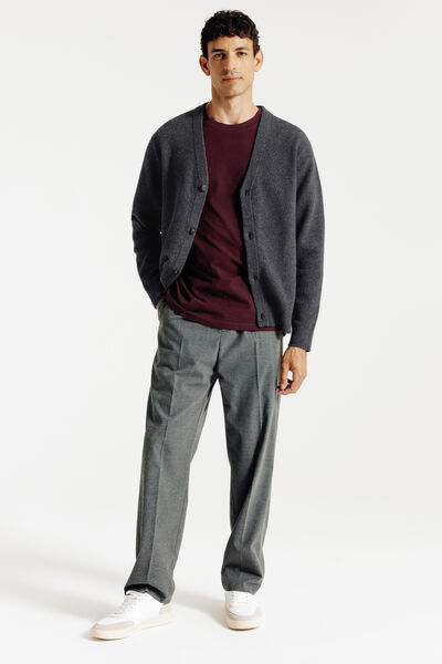 Gilet cardigan mousseux