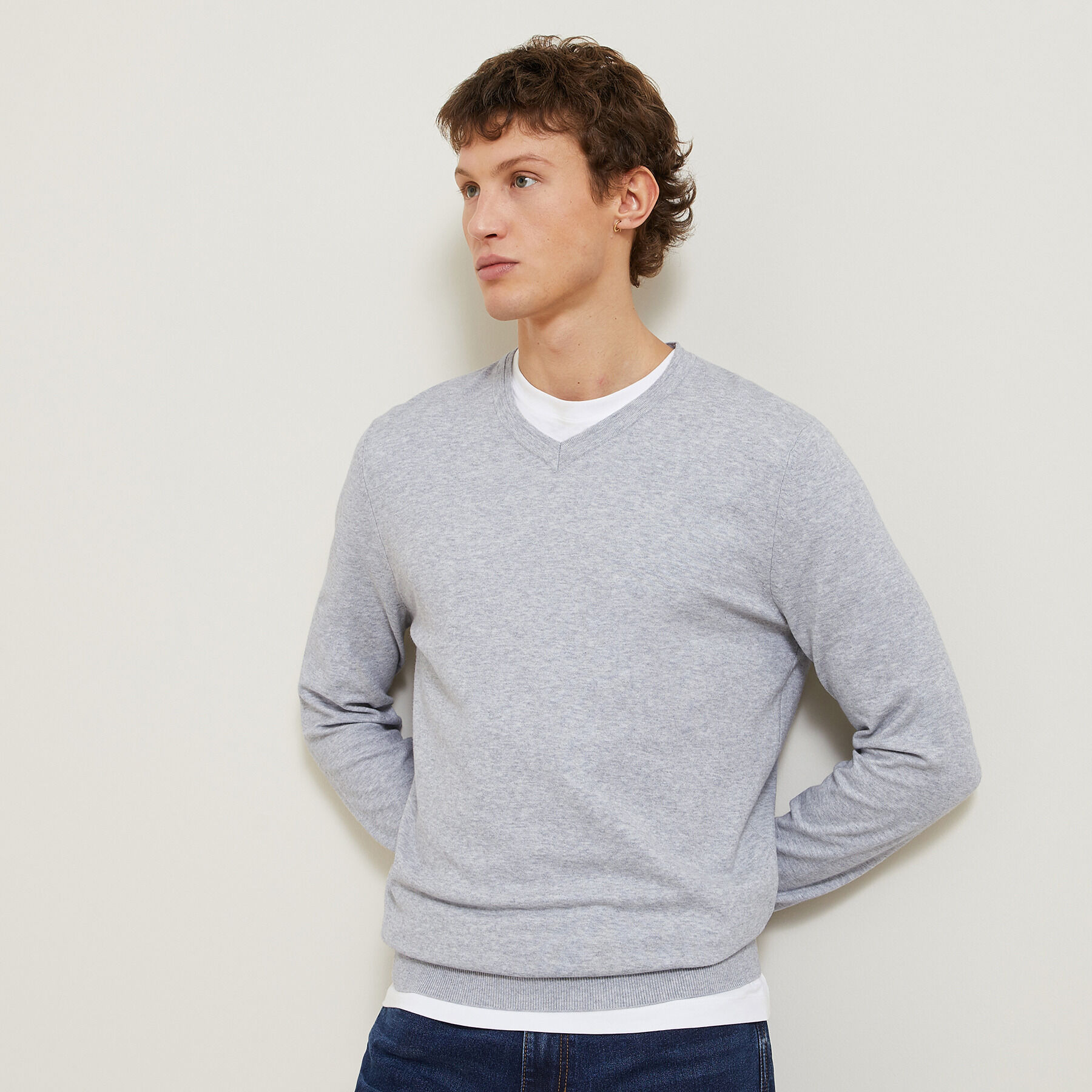 Jules pull col sale v