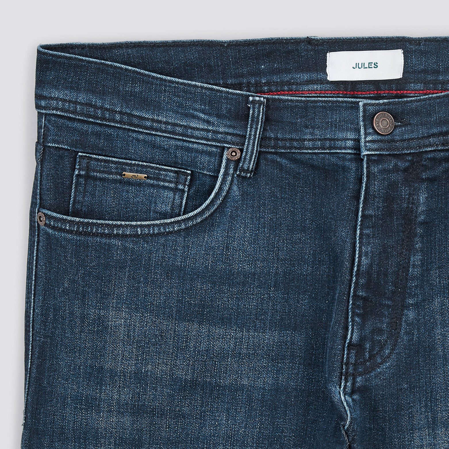 Straight jeans zachte binnenkant