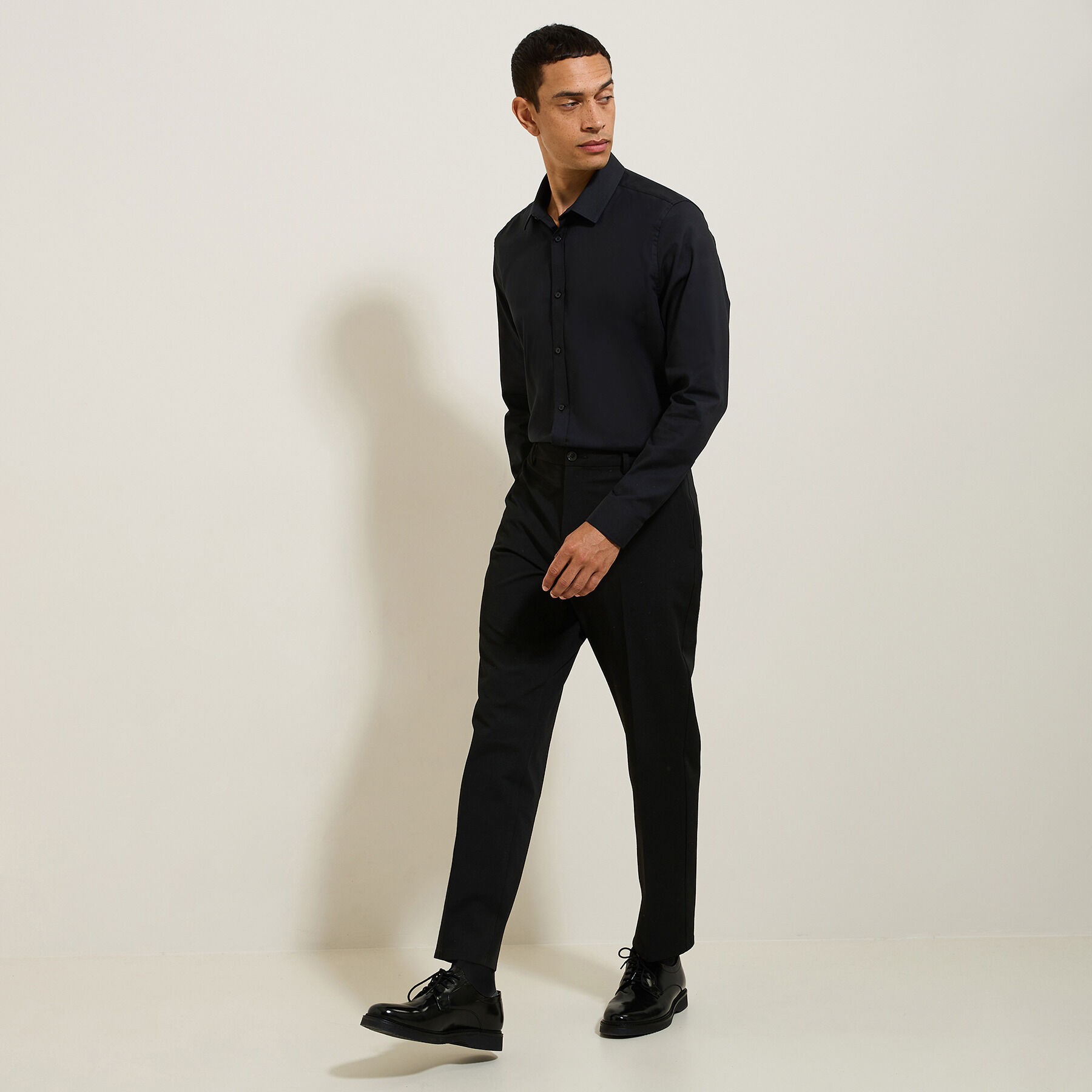 Chemise Noire Homme Jules