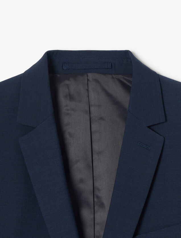 Slim fit kostuumvest