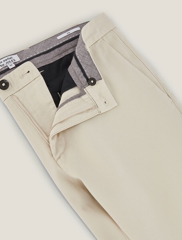 Pantalon chino slim "le parfait by JULES"