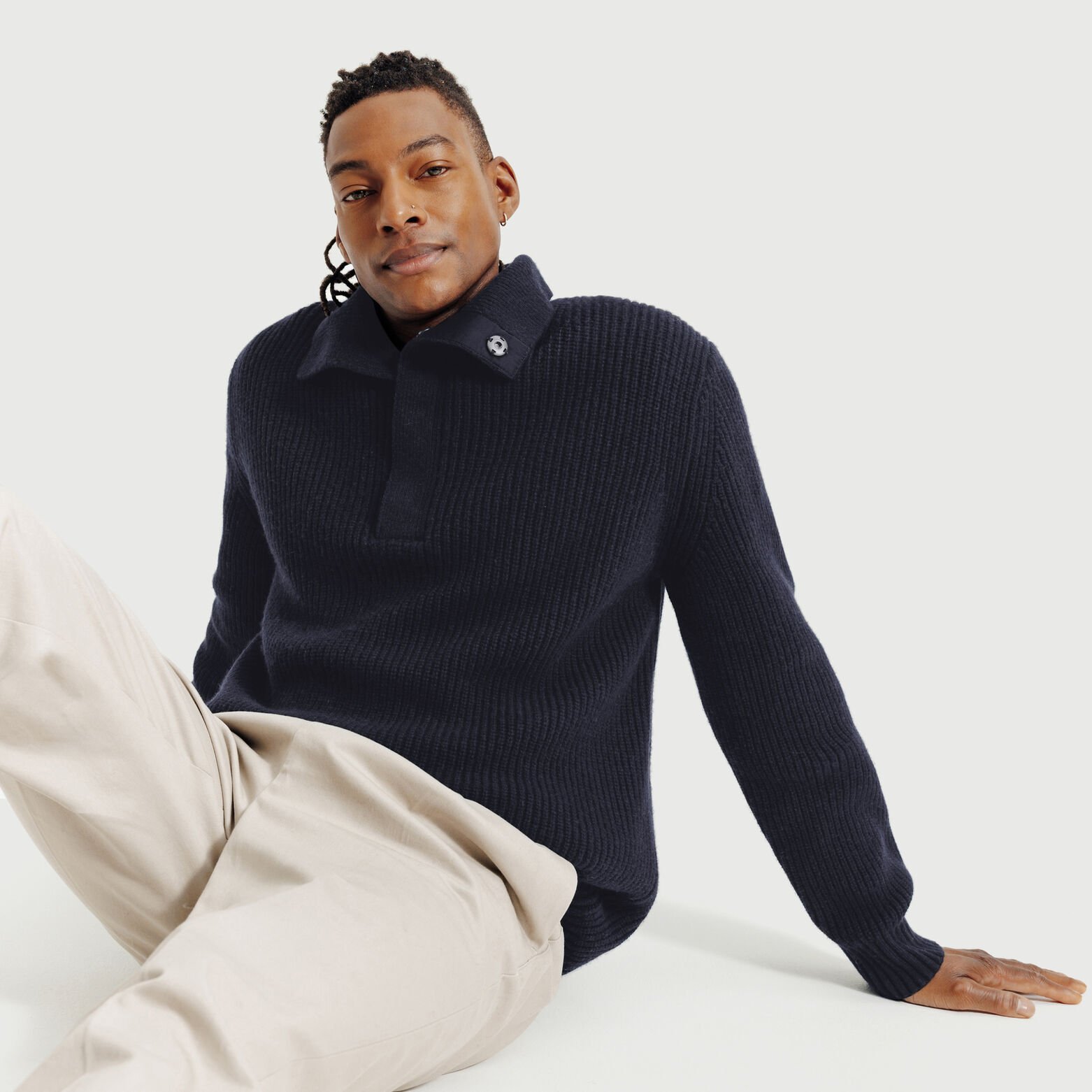 Pull col camionneur lambswool