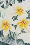 Mouwloos hemdje met tropische bloemenprint