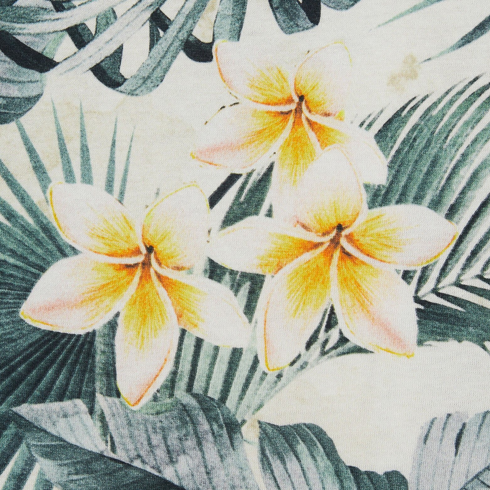 Débardeur imprimé fleurs tropicales