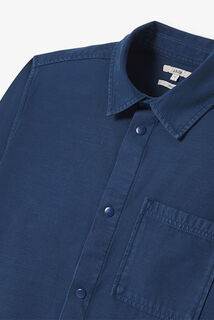 Overhemd in katoen met print