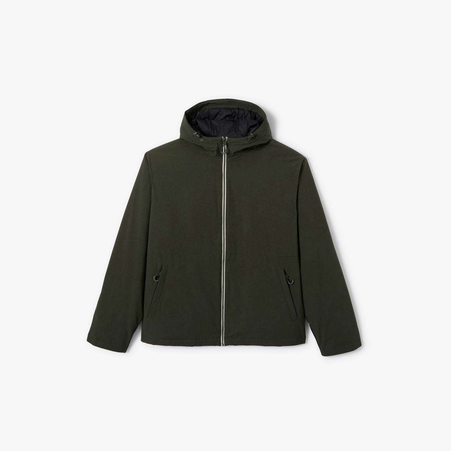 Blouson &agrave; capuche zipp&eacute;