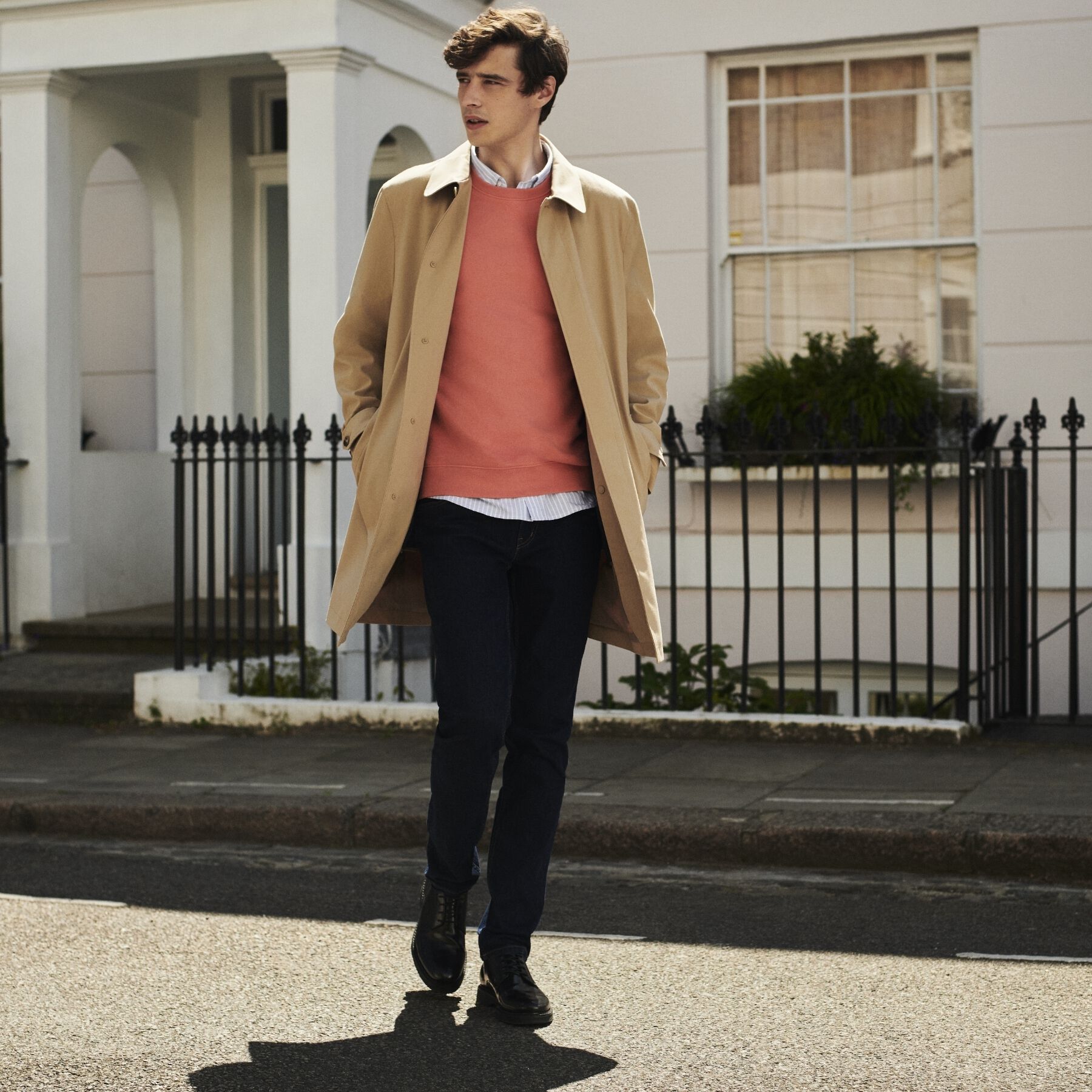 parka camel homme