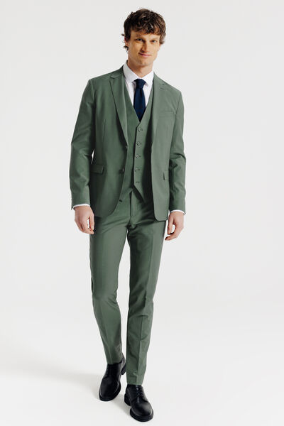 Pantalon de costume slim bi-stretch