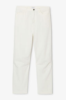 Pantalon chino large l&eacute;ger en coton