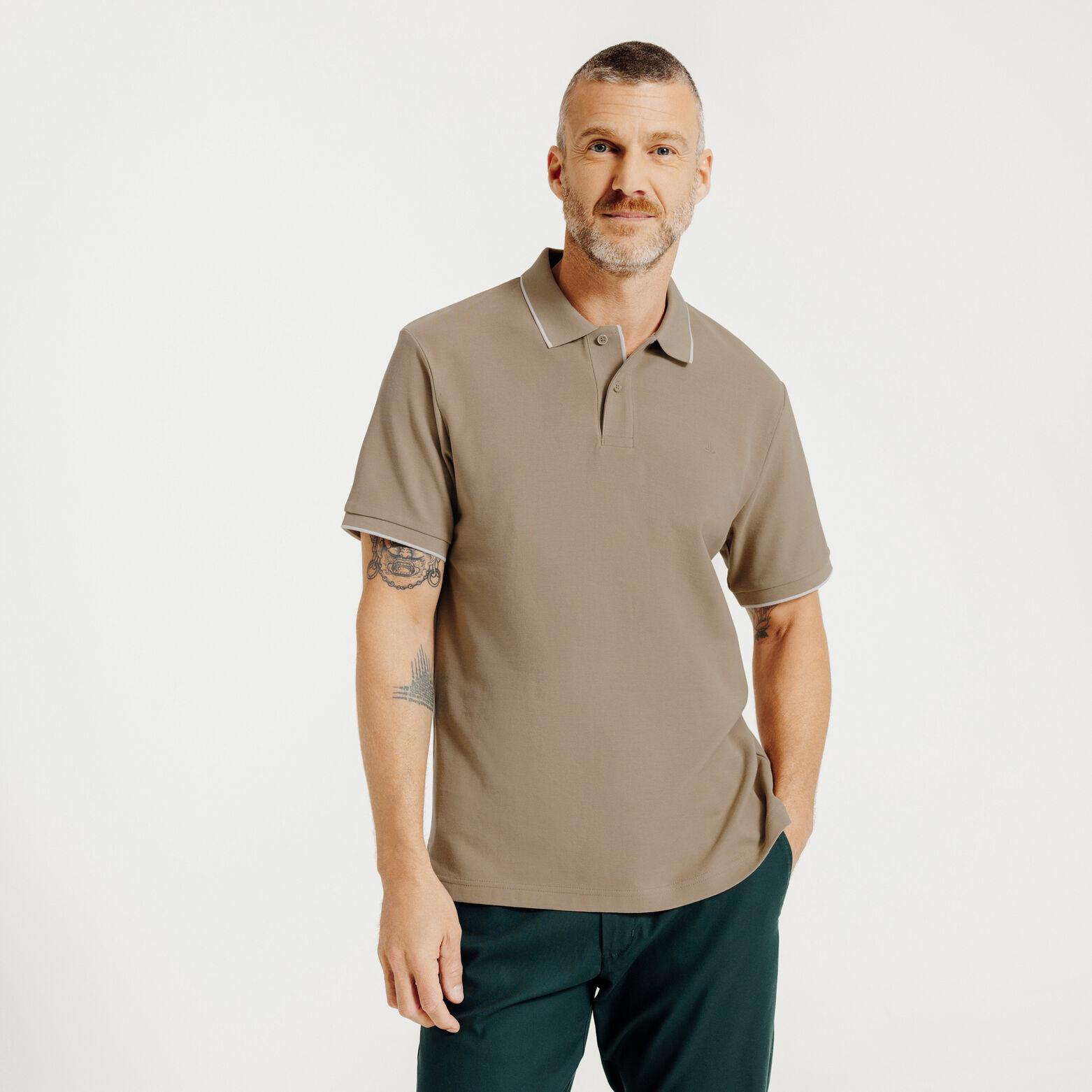 Polo manches courtes uni "le parfait by JULES"