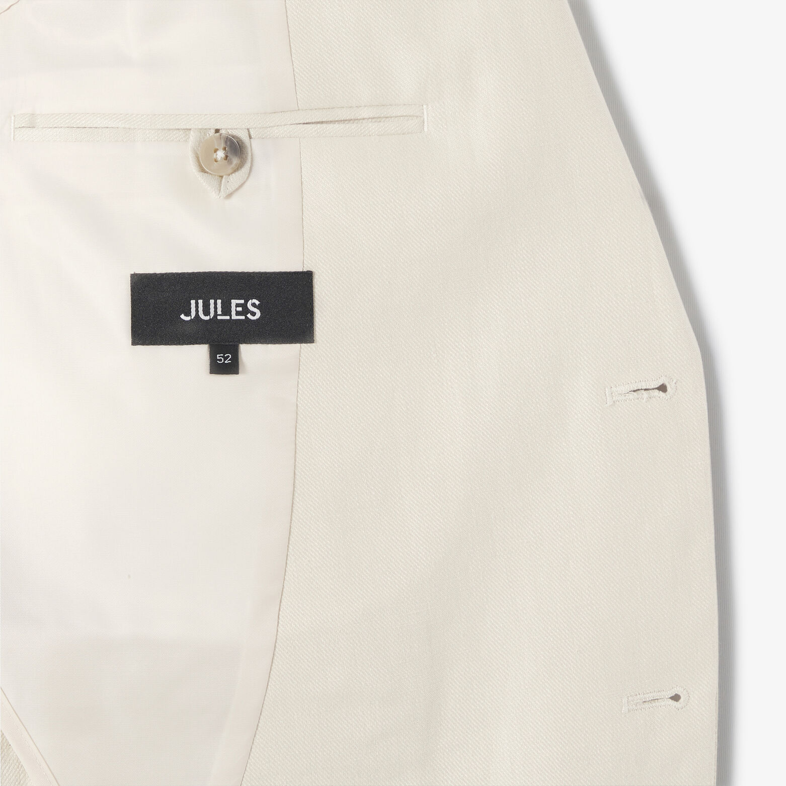 Veste de costume confort en lin