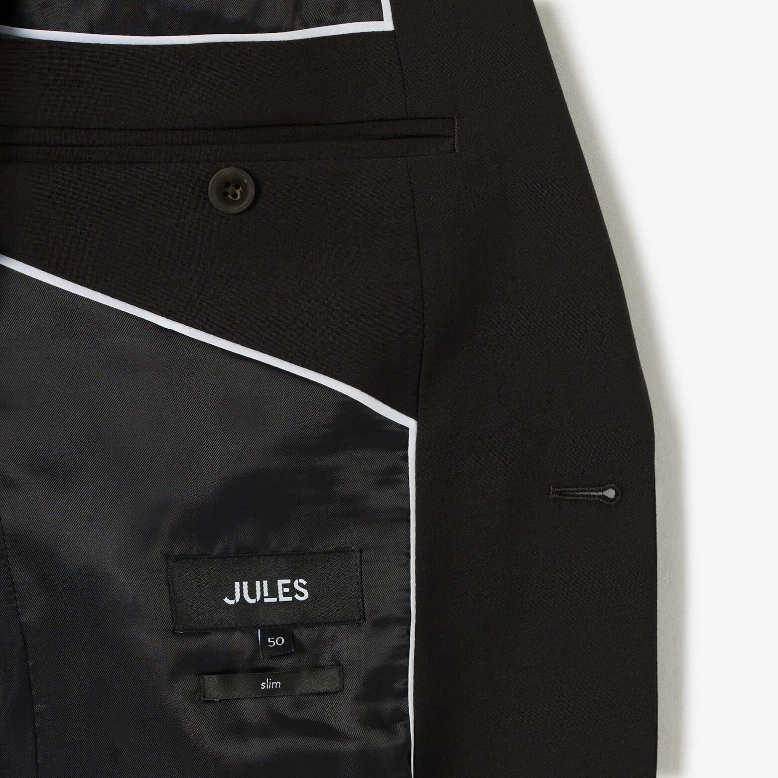 Veste de costume confort unie