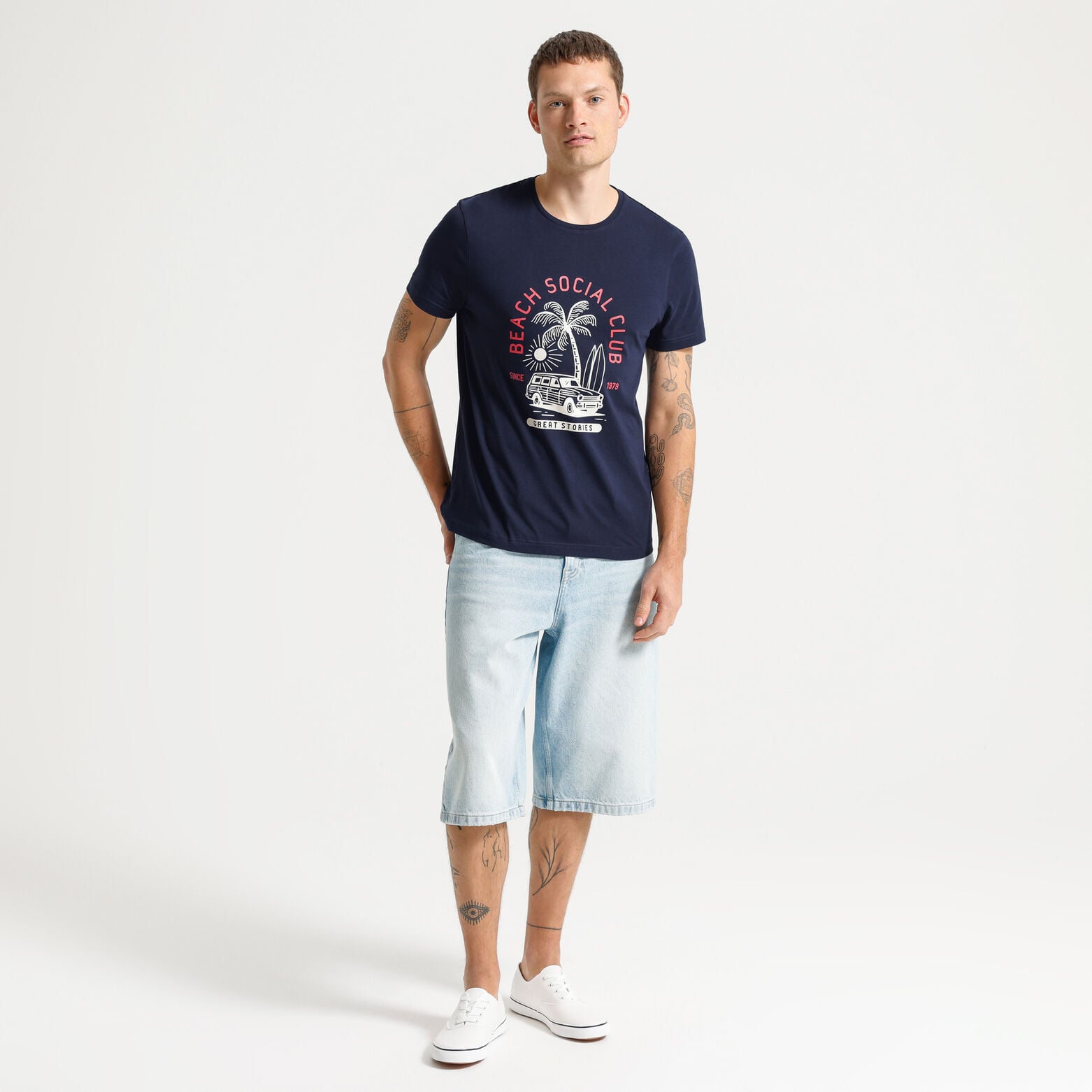 Tee shirt imprim&eacute; devant