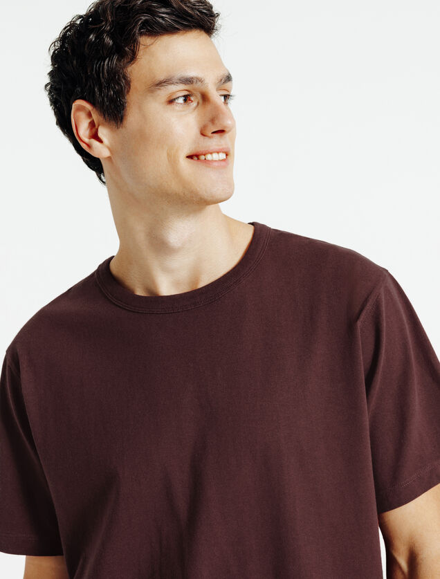 Relax fit t-shirt in katoen