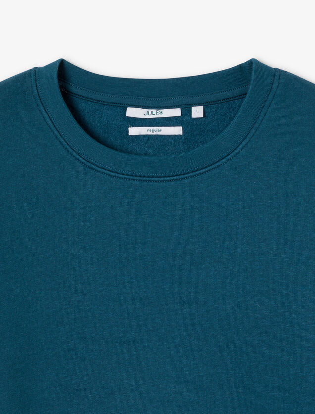 Sweat col rond uni