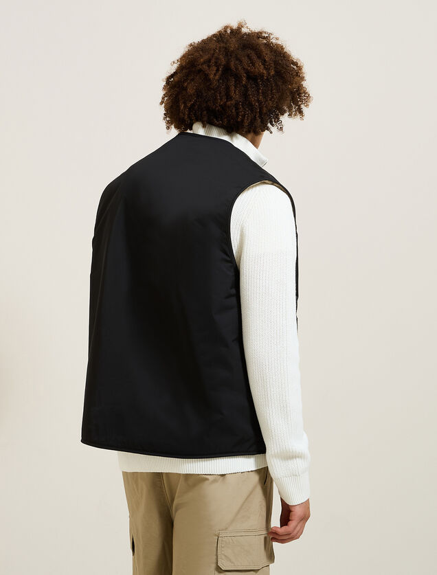 Veste sans manche réversible