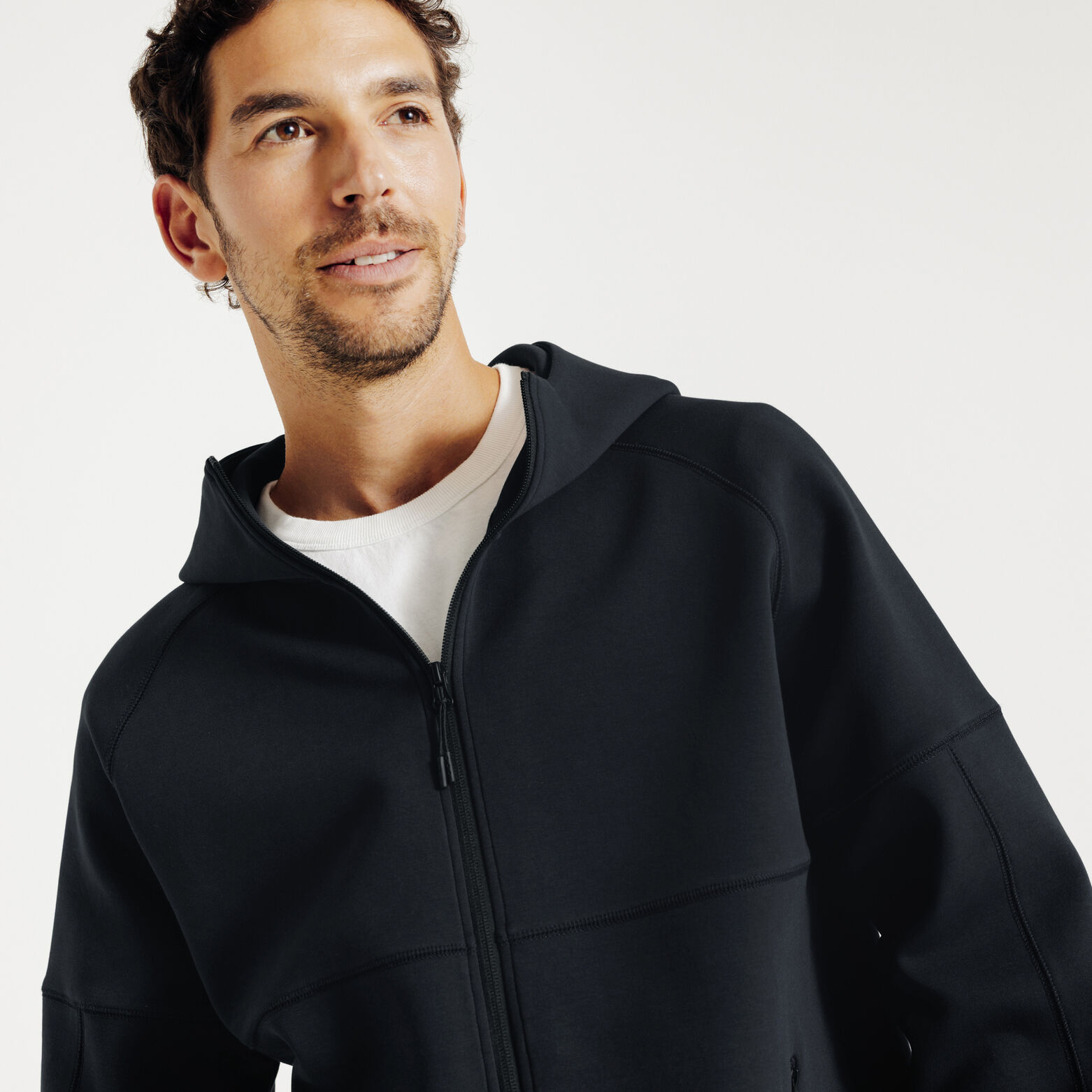 Veste capuche zippée