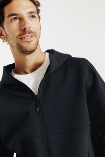 Veste capuche zipp&eacute;e