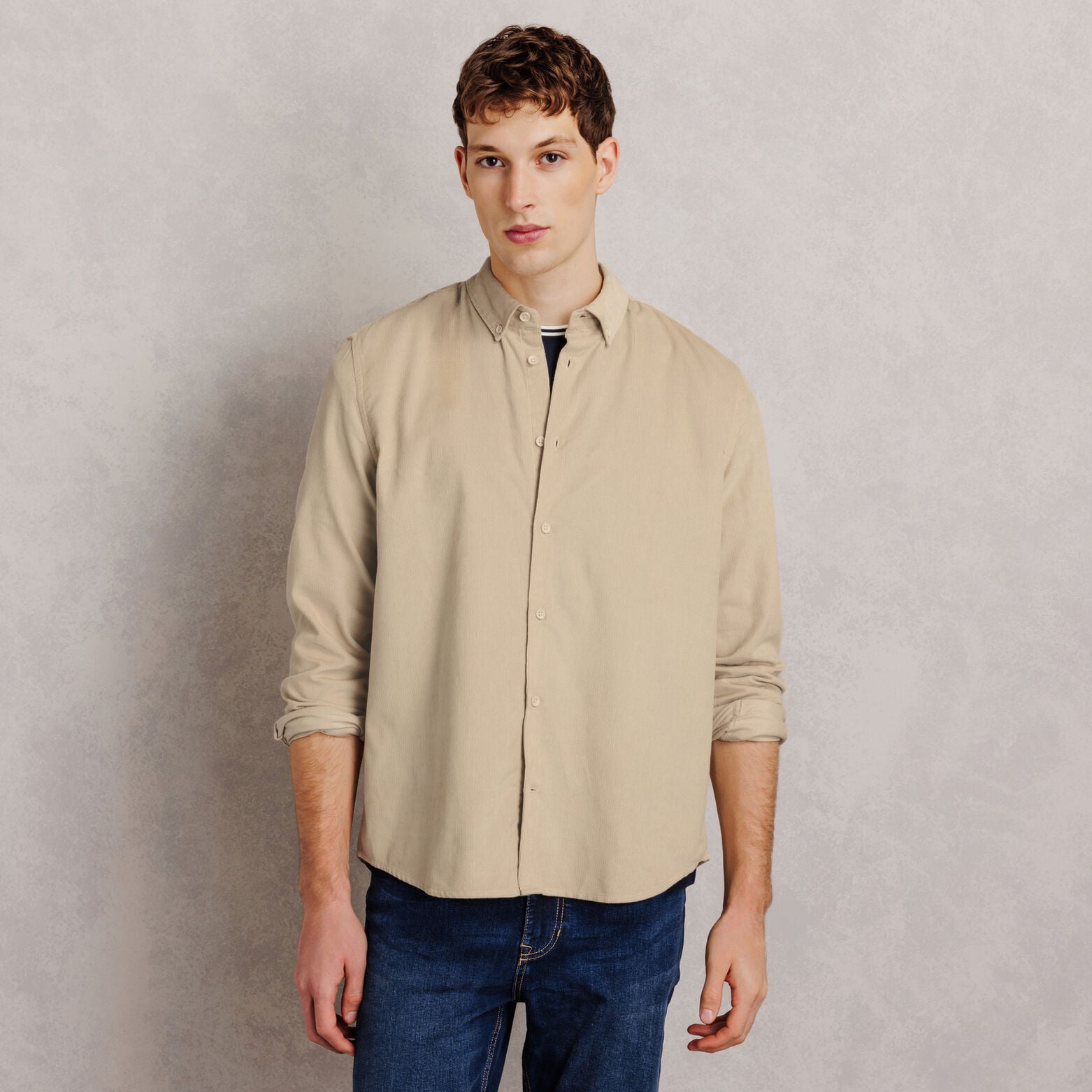 Chemise en velours regular