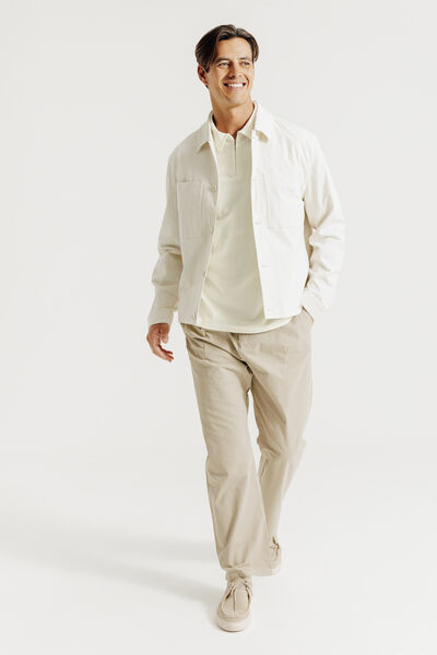 Polo korte mouwen, kraag met rits