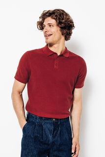 Polo en maille micro piqu&eacute;