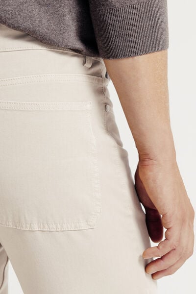 Pantalon 5 poches slim mati&egrave;re bi-stretch