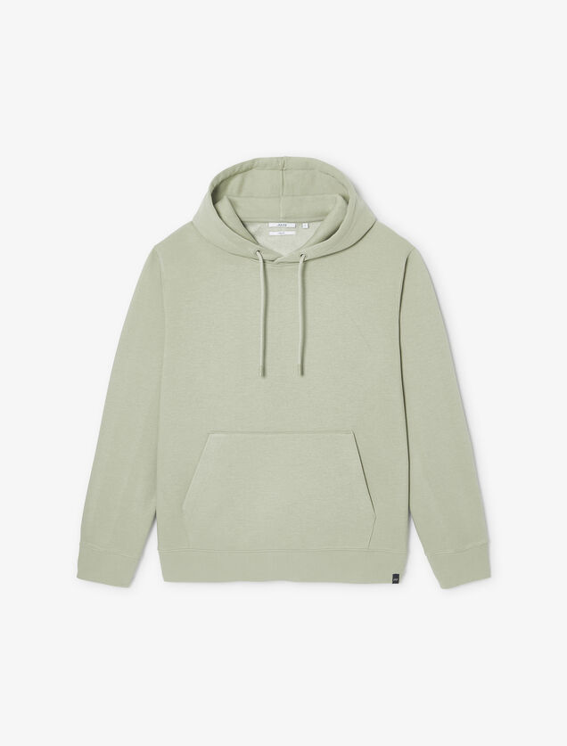 Sweat à capuche uni