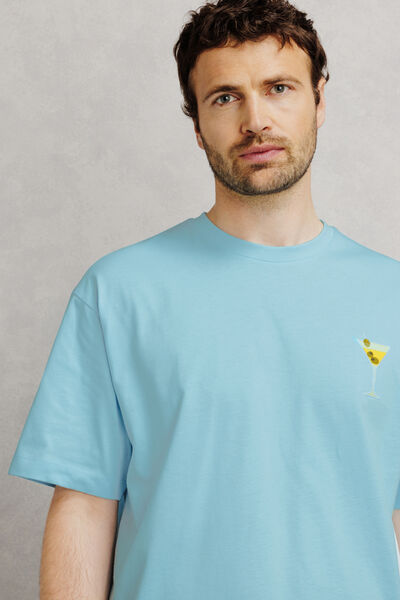 Tee shirt imprim&eacute; devant dos