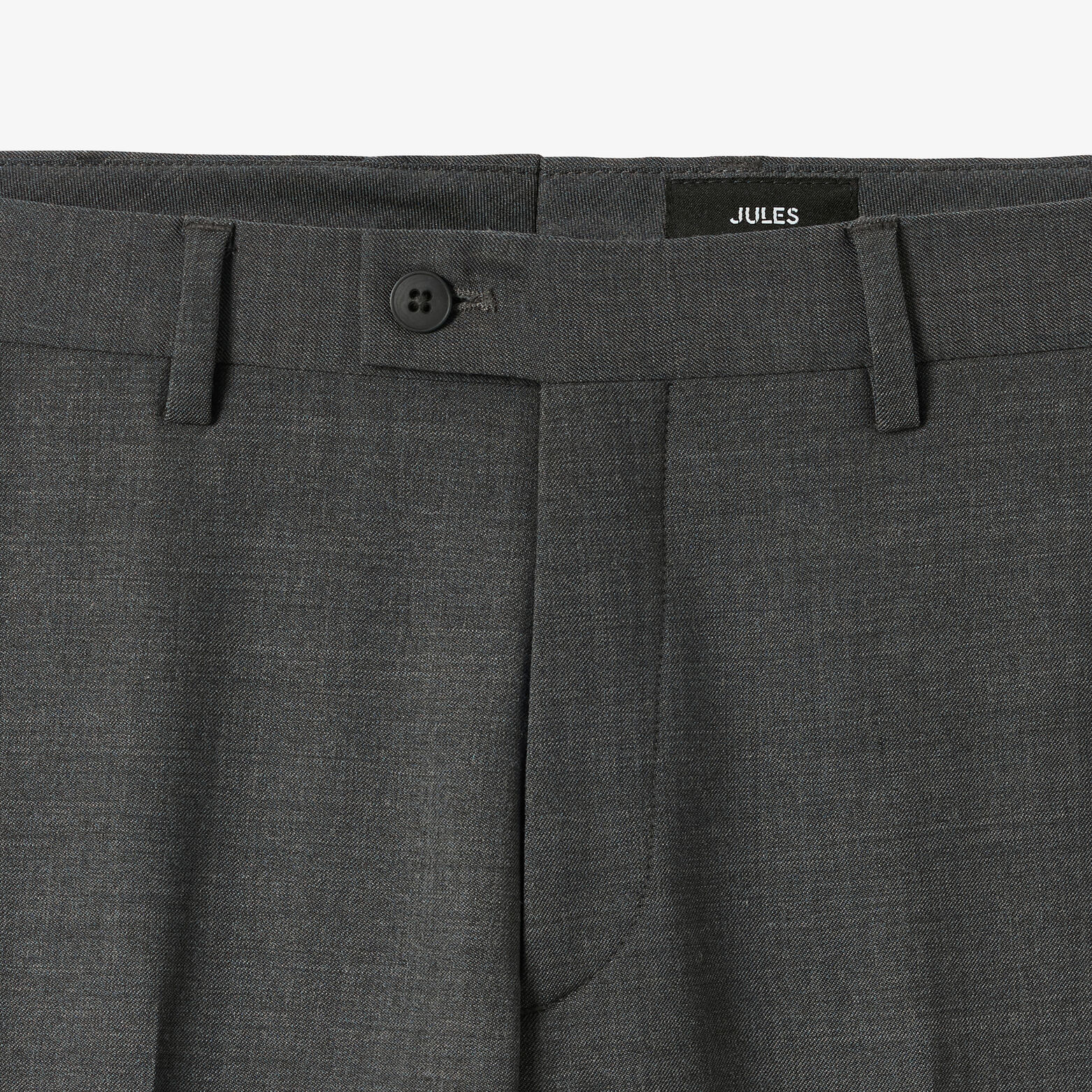 Pantalon de costume slim bi-stretch uni
