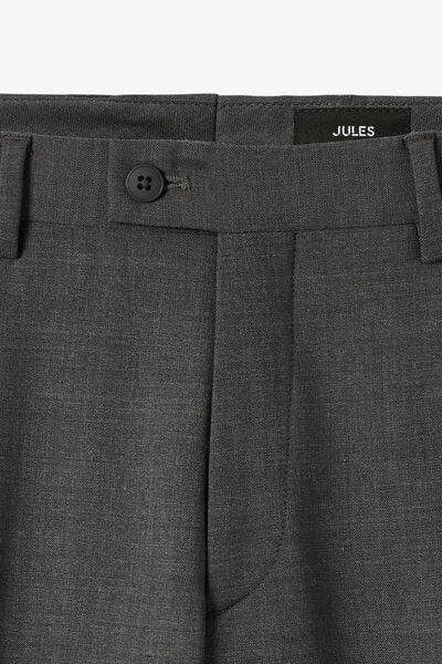 Pantalon de costume slim bi-stretch uni