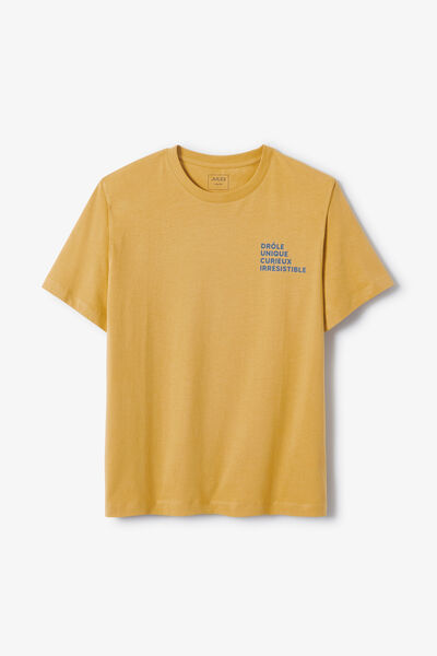 Tee shirt f&ecirc;te des p&egrave;res imprim&eacute; poitrine