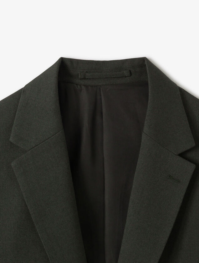 Comfort fit kostuumvest in flanel