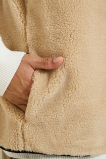 Veste sans manche réversible